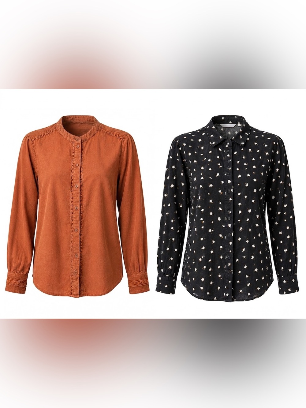 Boden lot of 2 Victoria Cord corduroy button down shirts